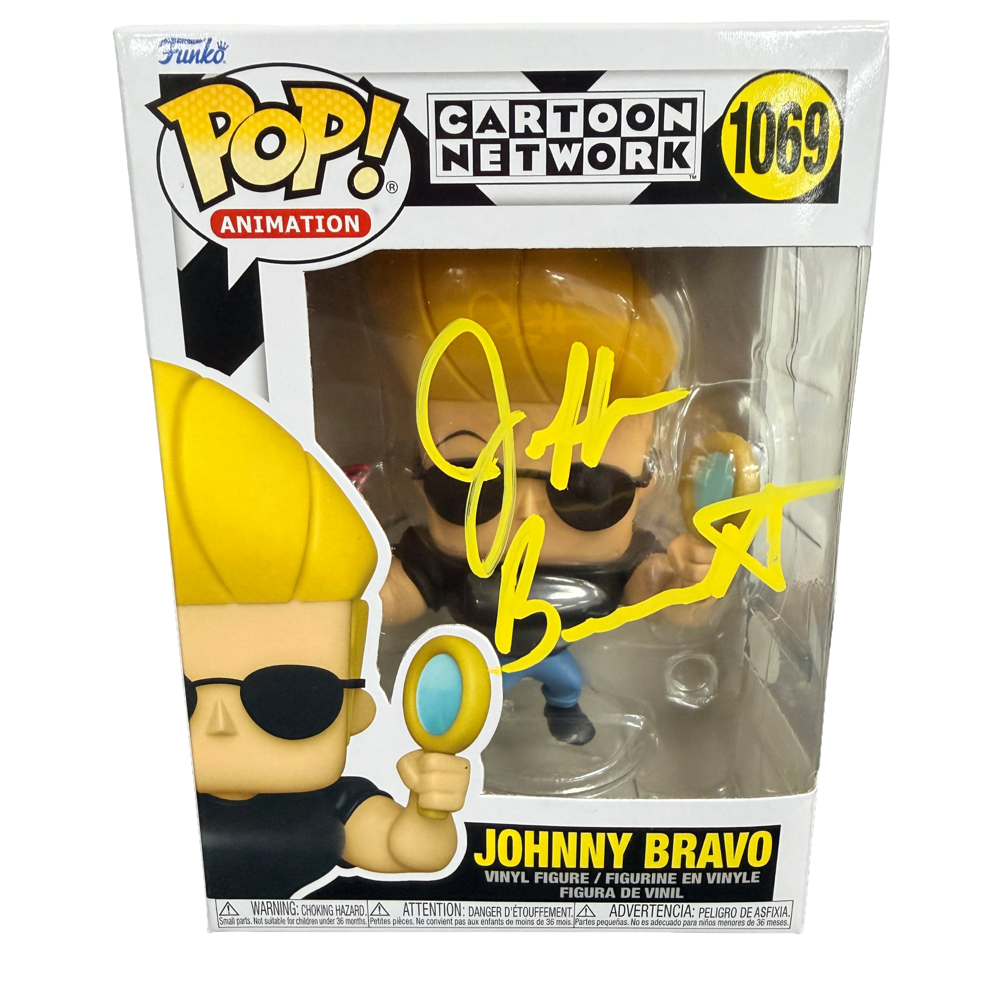 Jeff Bennett Signed Funko Pop! – Johnny Bravo #1069 (JSA COA)