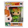 Jeremy Inman Signed Funko Pop! – Dragon Ball Z Android 16 #708 (JSA COA)