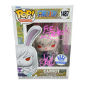 Tia Ballard Signed Funko Pop! – One Piece Carrot #1487 with Sketch (JSA COA)