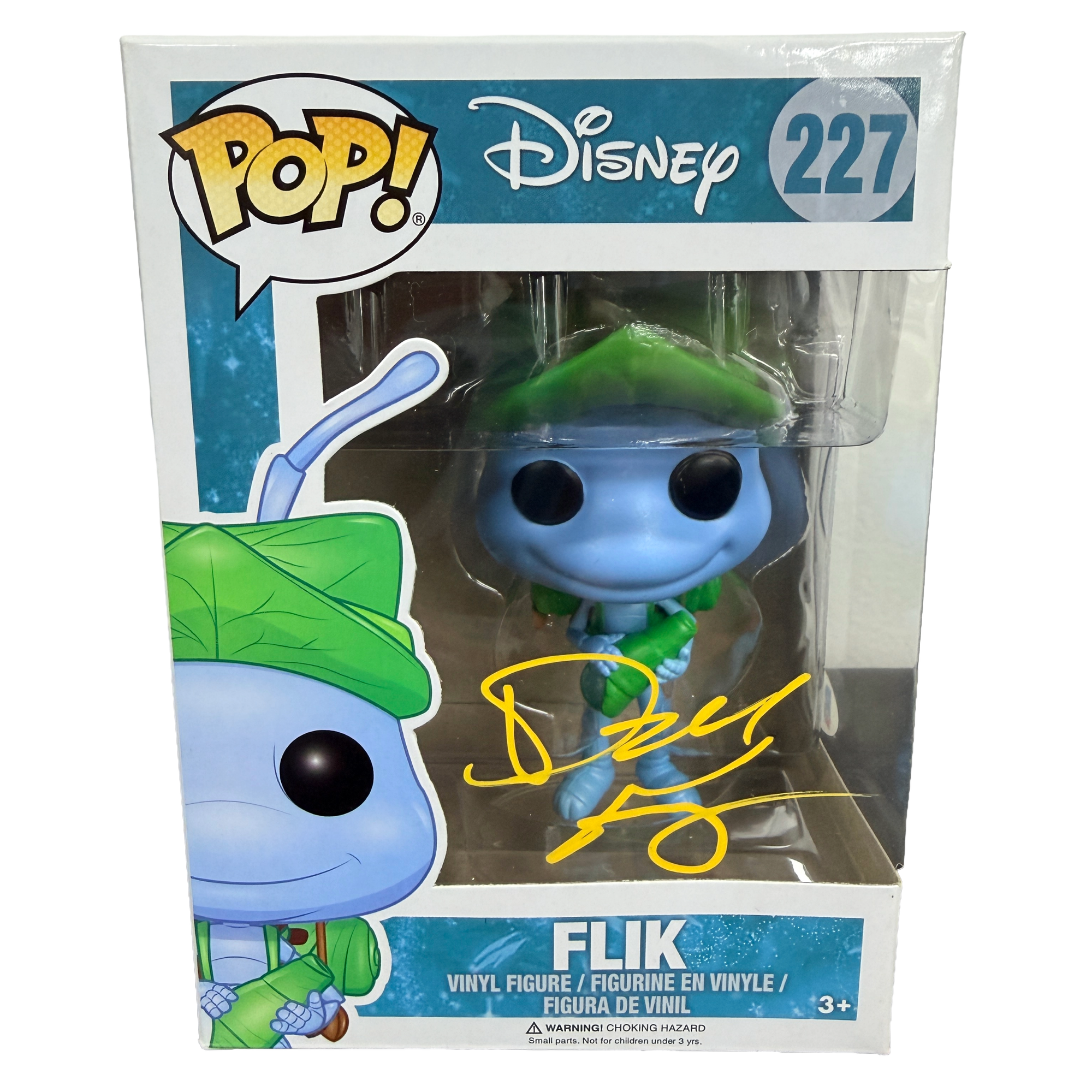 Dave Foley Signed Funko Pop! – A Bug's Life Flik #227 (BAS COA)