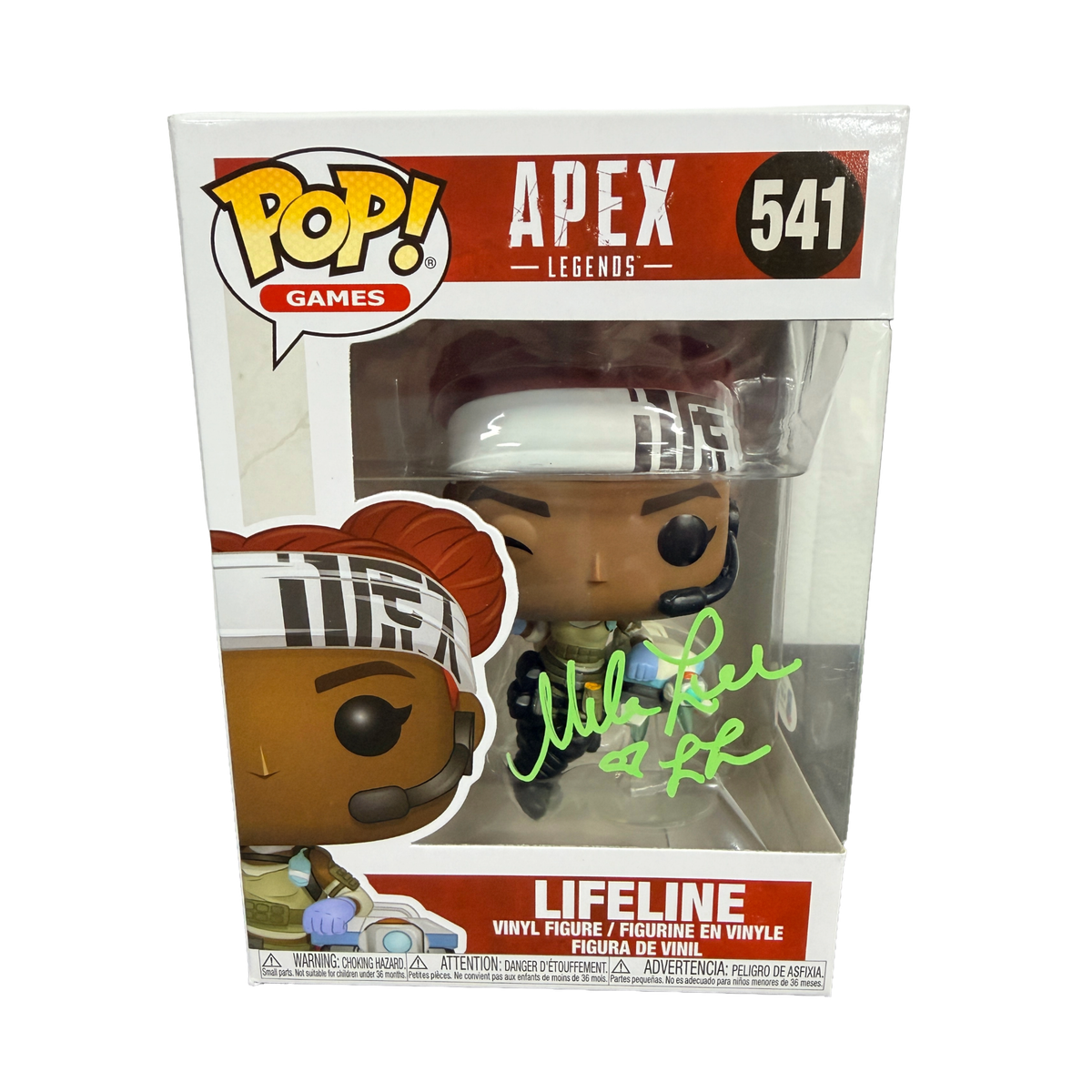 Mela Lee Signed Funko Pop! – Apex Legends Lifeline #541 (BAS COA)