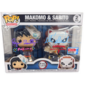 Max Mittleman & Ryan Bartley Signed Funko Pop! – Demon Slayer Makomo & Saboto 2 Pack (JSA COA)