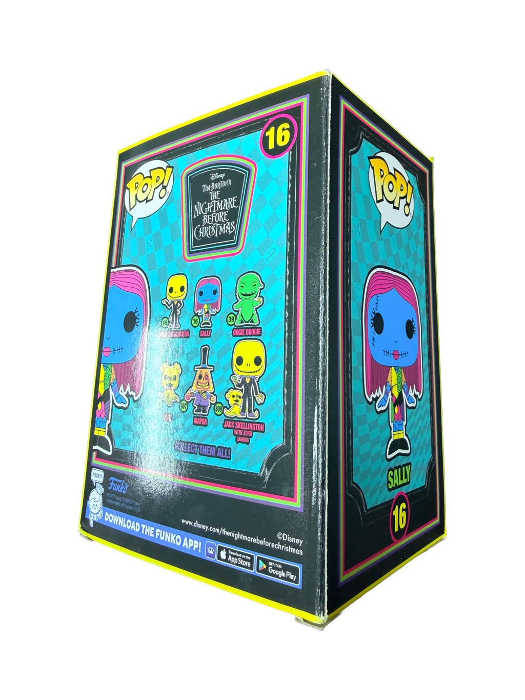 Funko Pop: Disney - The Nightmare Before Christmas - Sally #16 (Black Light)