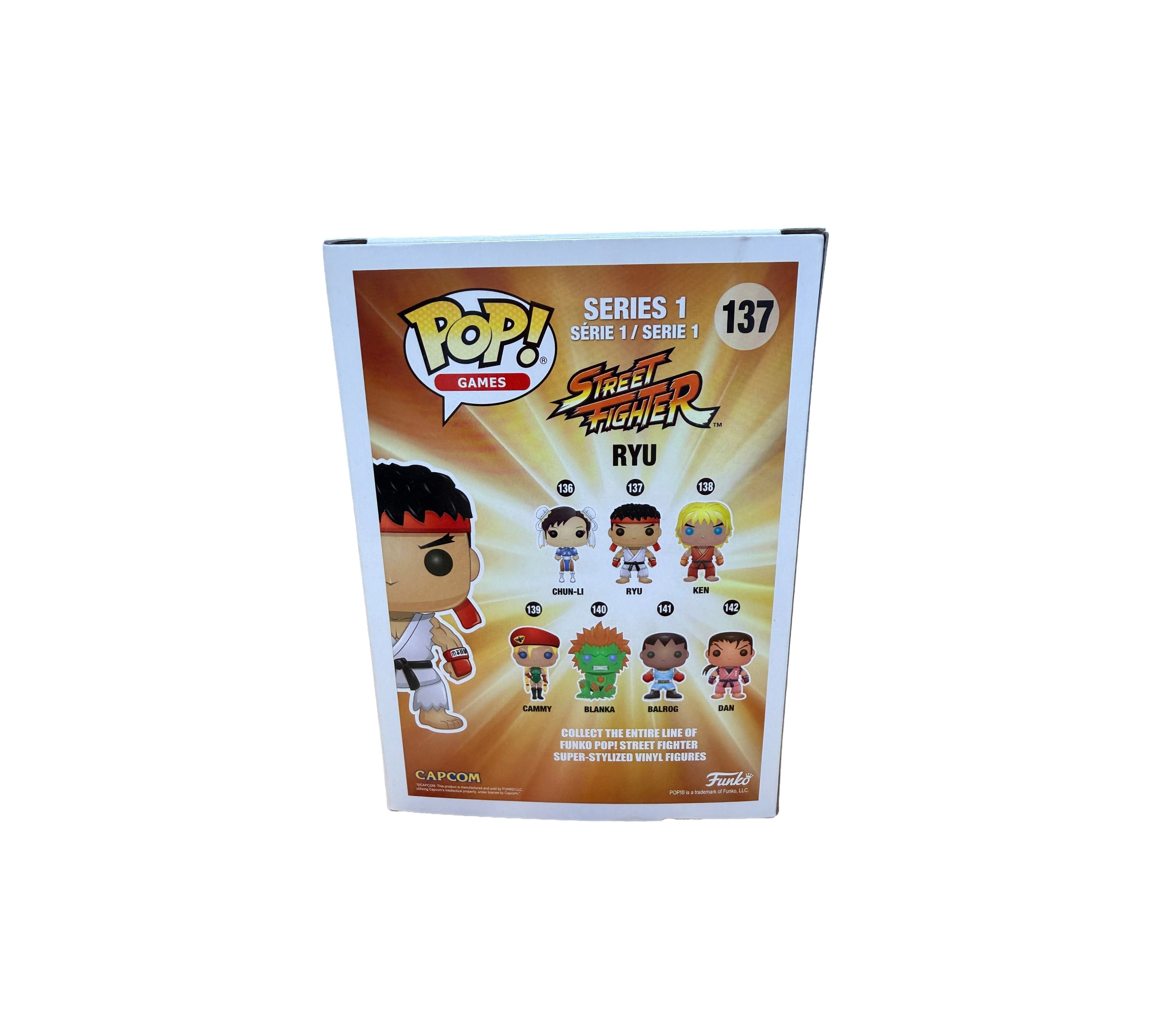 Funko Pop: Games - Street Fighter - Ryu Figure #137 - Nerd Blvd