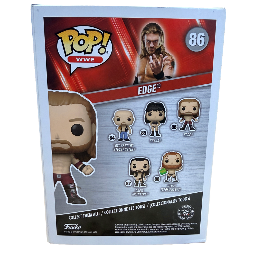 Funko Pop: WWE - Edge Figure #86 - Nerd Blvd