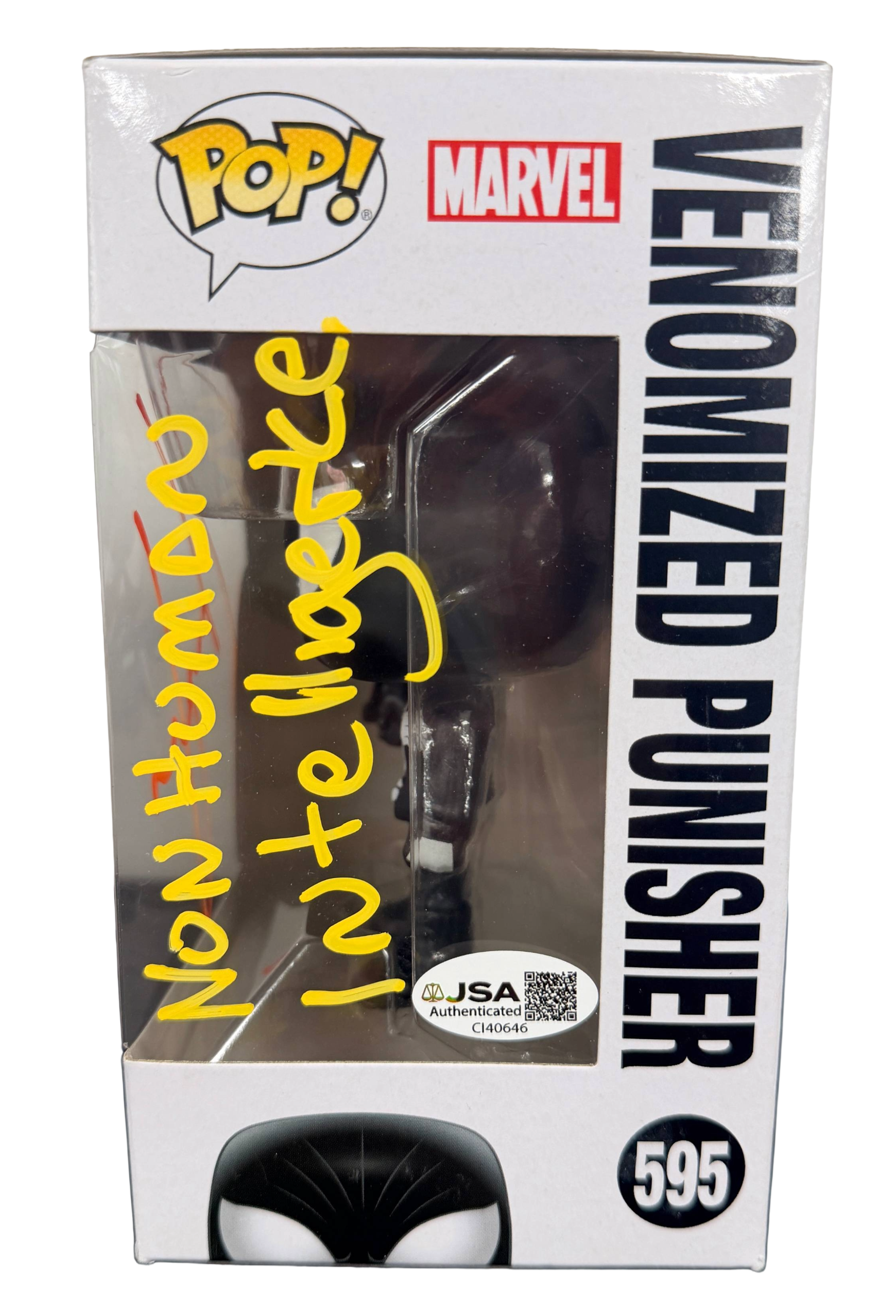 Thomas Jane Signed Funko Pop! – Venom: Venomized Punisher #595 (JSA COA)