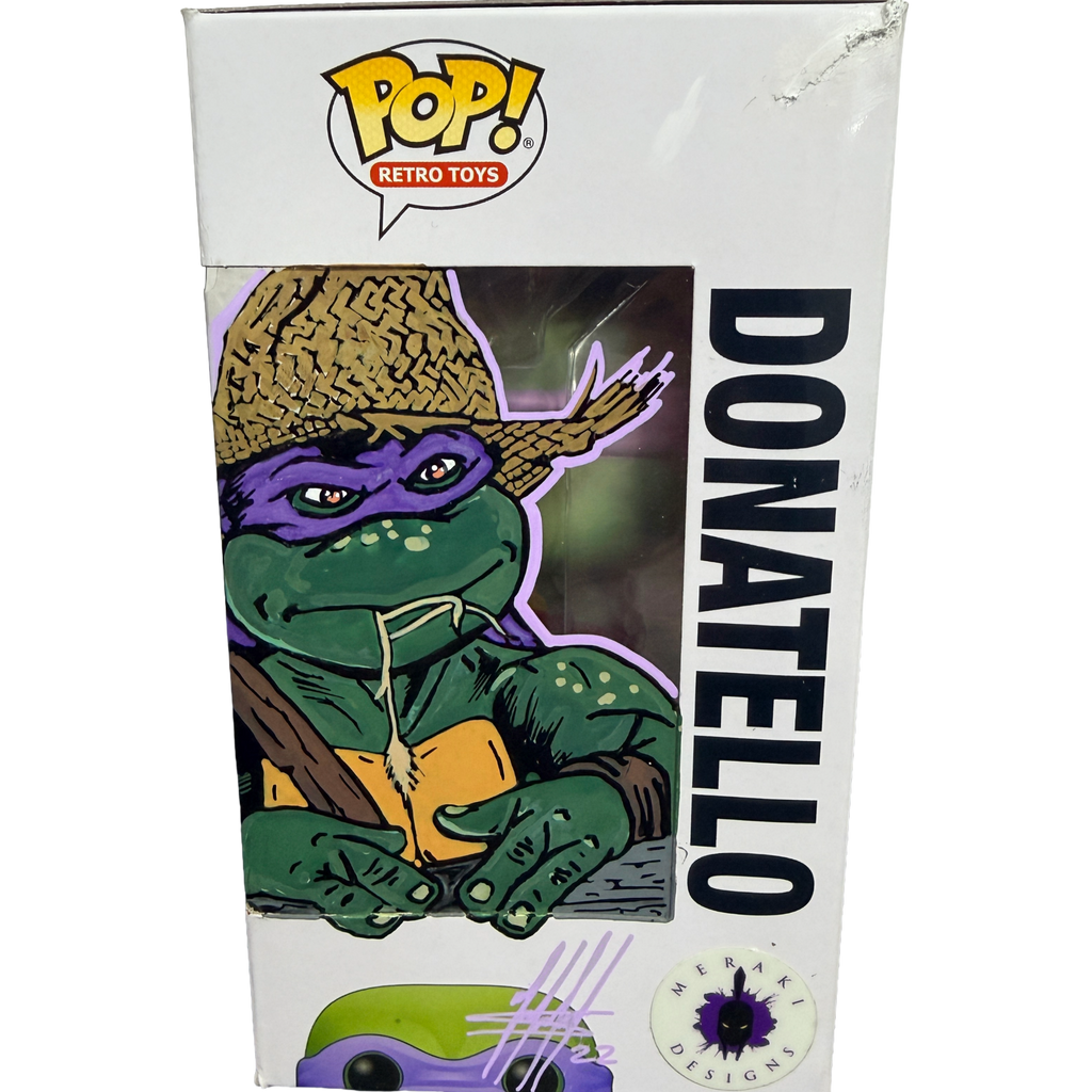 Funko POP – Retro Toys - Teenage Mutant Ninja Turtles Donatello Figure #17 SKETCHED Meraki