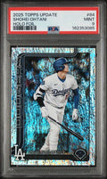 2025 TOPPS UPDATE #84 SHOHEI OHTANI HOLO FOIL PSA 9