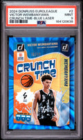 2024 Donruss Euroleague Victor Wembanyama Crunch Time /49 PSA 9