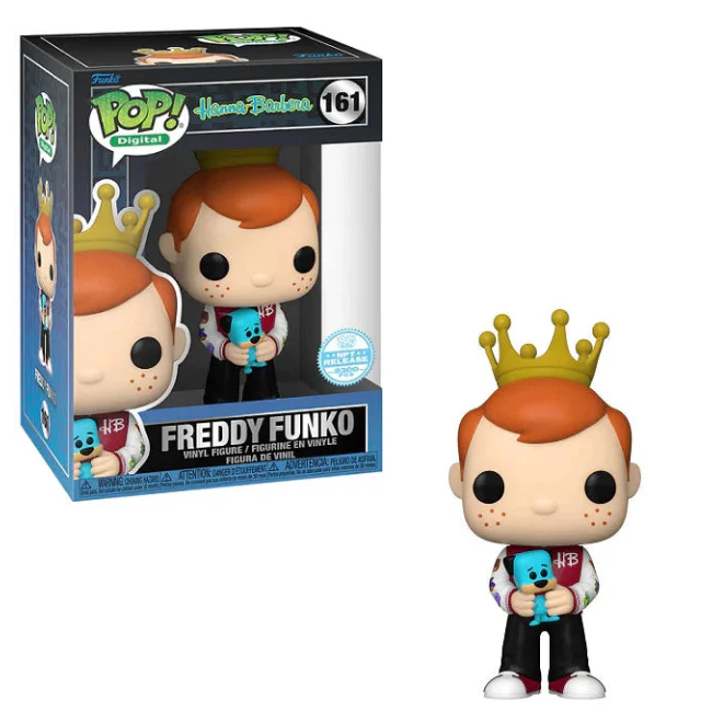 Funko Pop! Digital: Hanna-Barbera: Freddy Funko w/ Huckleberry Hound #161 NFT Exclusive