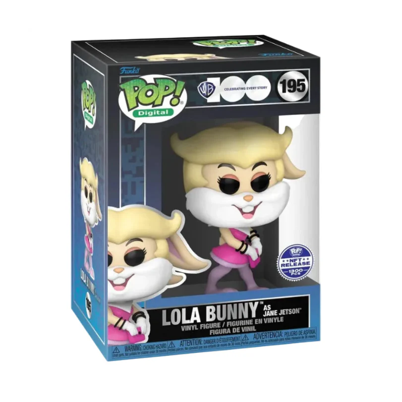 Funko POP NFT Lola Bunny as Jane Jetson 195 - NERD BLVD