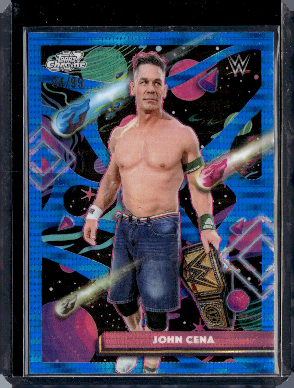 2026 Topps Chrome WWE John Cena #6 Blue /99
