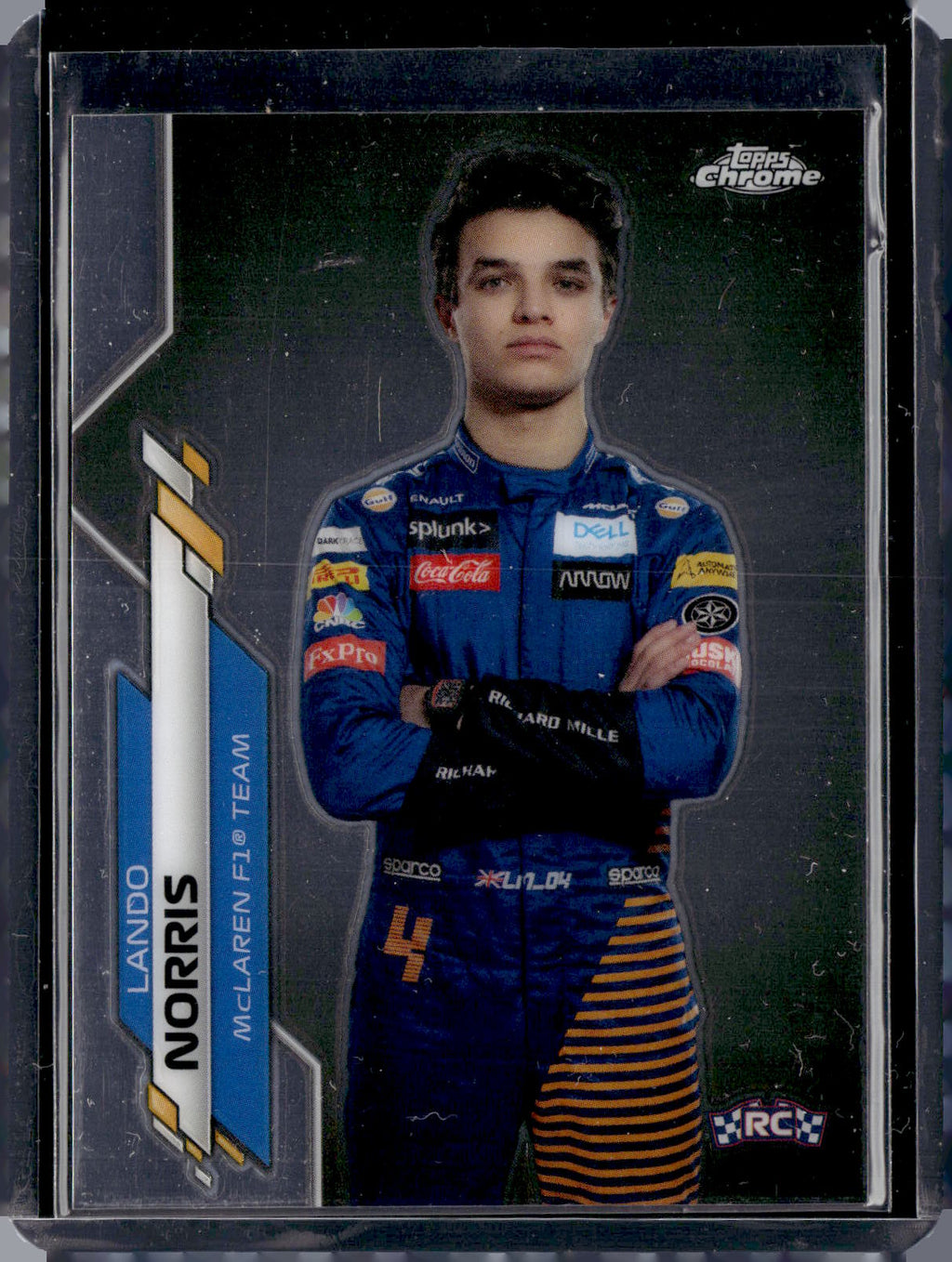 2020 Topps Chrome F1 Formula 1 Lando Norris RC ROOKIE #7