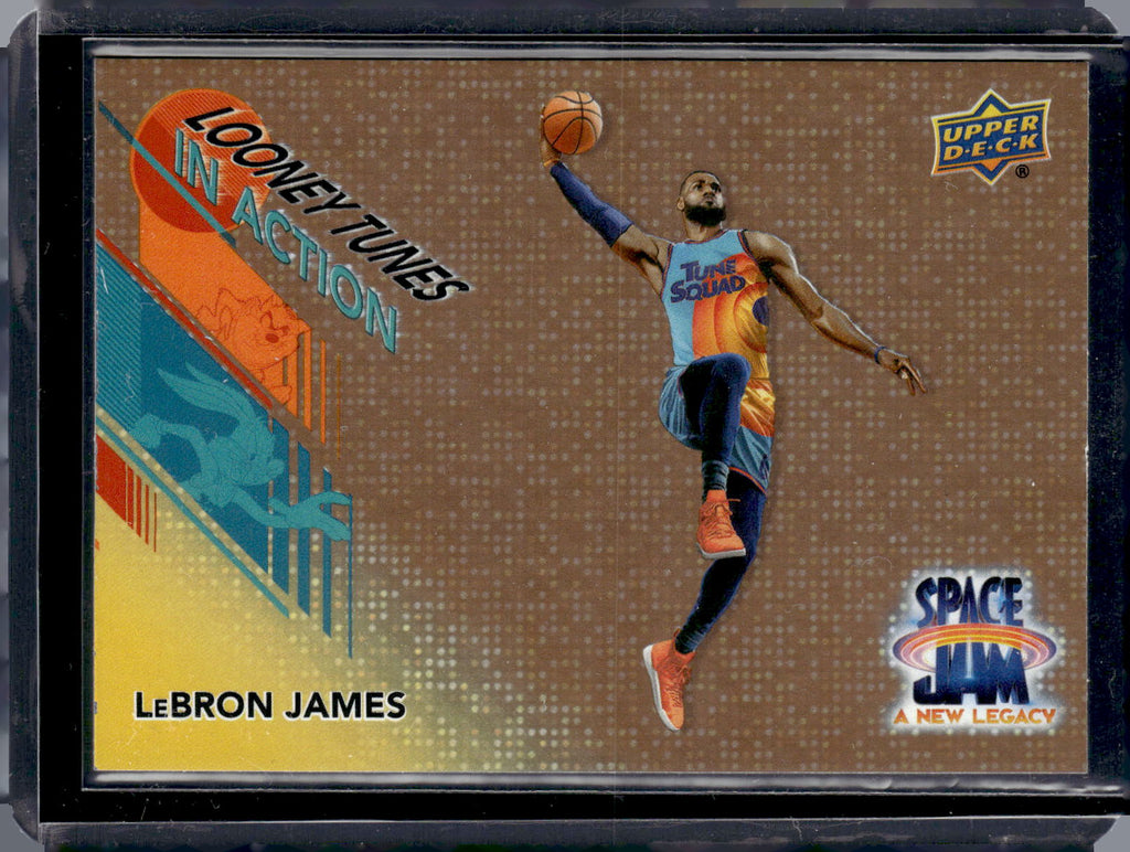 2021 Upper Deck Space Jam Lebron James IA-1 RAW CARD