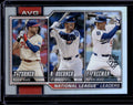 2026 Topps Series 1 National Leage Leaders AVG Turner, Hoerner, Freeman #151