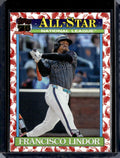 2026 Topps #91AS-9 Francisco Lindor 1991 Topps Baseball Koi Fish