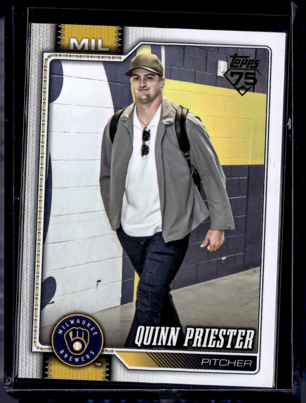 2026 Topps Series 2 QUINN PRIESTER Golden Mirror Image Variation SSP #684