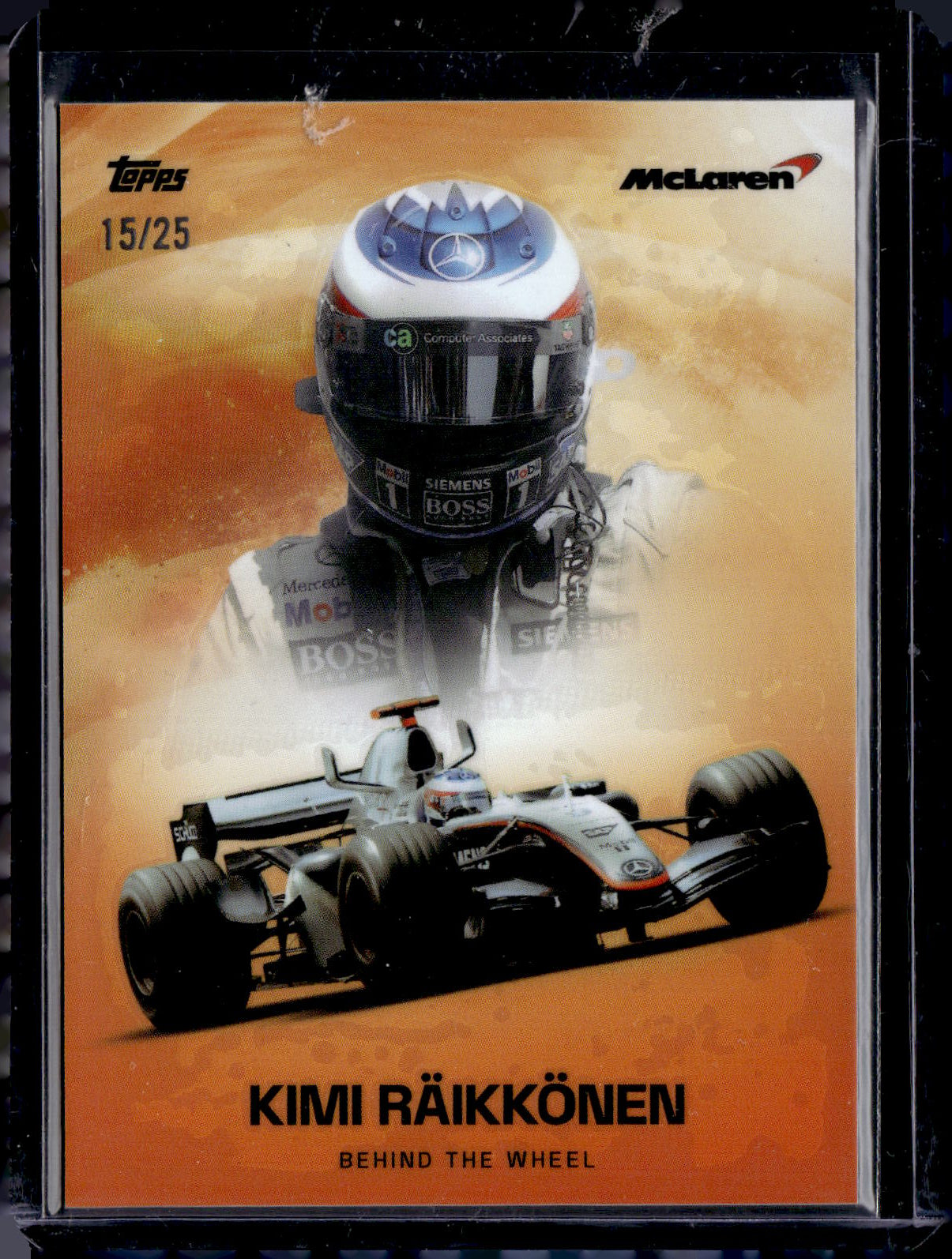 2025 Topps McLaren Racing F1 Kimi Raikkonen /25