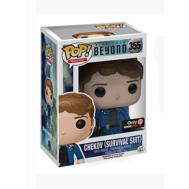Funko Pop: Movies - Star Trek Beyond - Chekov (Survival Suit) Figure Gamestop Exclusive #355