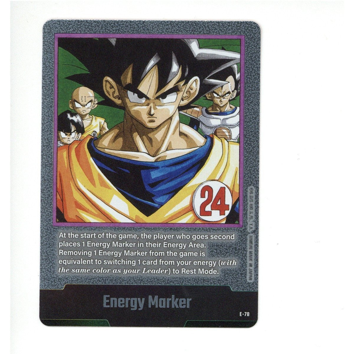 Dragon Ball:  Energy Marker E-78 - Fusion World Energy Markers (TCG)