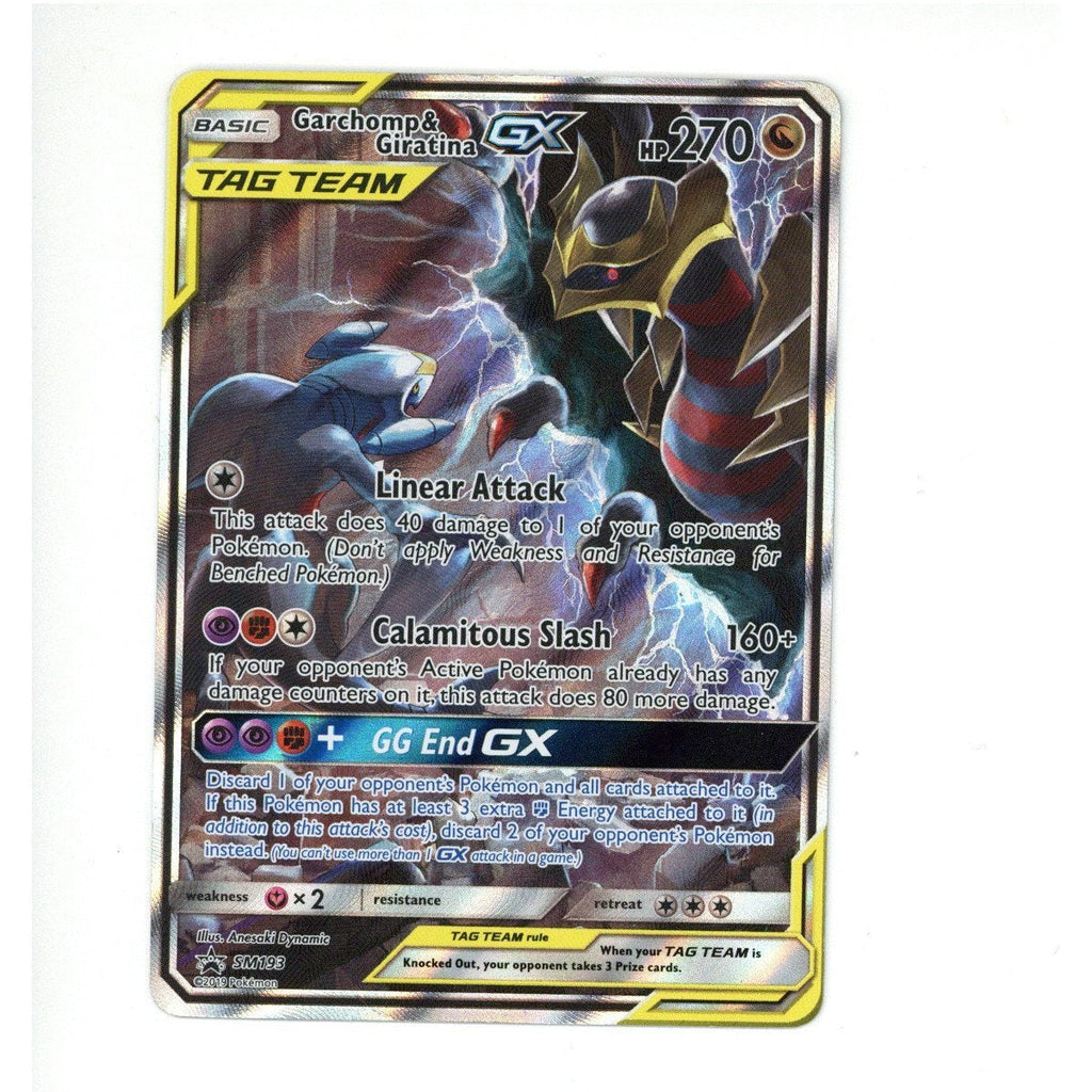 Pokemon Card: Garchomp & Giratina GX - SM193 - SM Promos (TCG)
