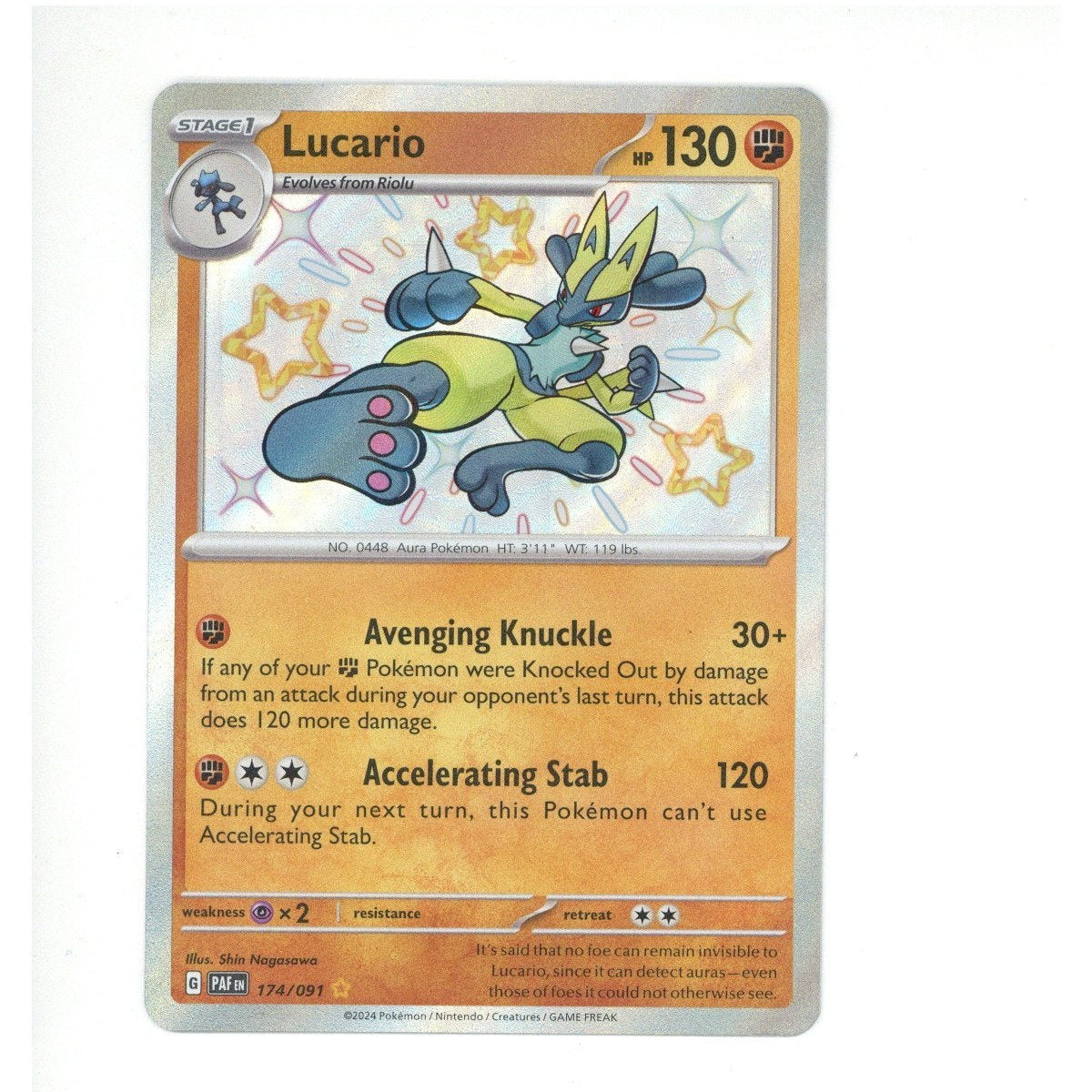 Pokemon Card: Lucario 174/091 (TCG)