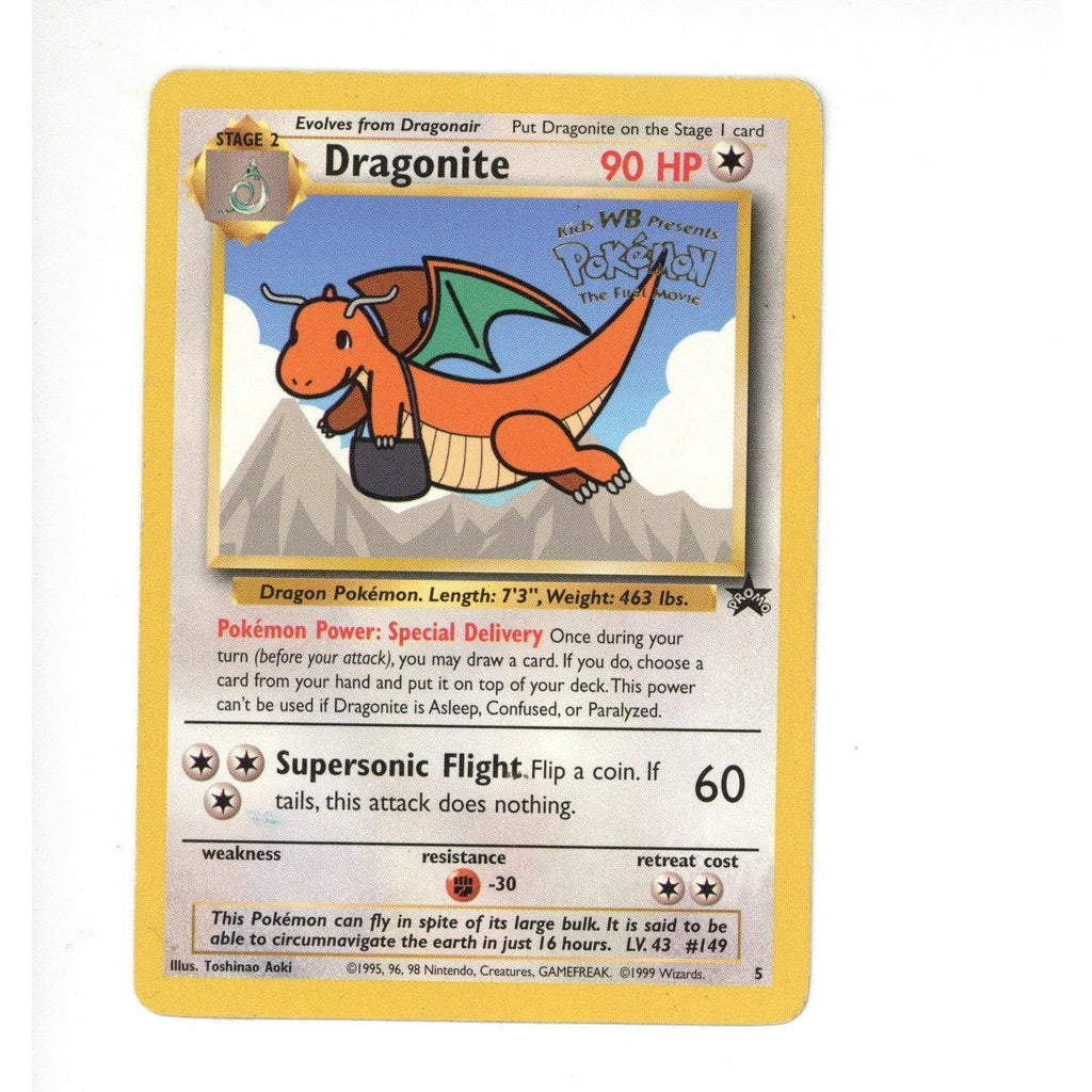 Pokemon Card: Dragonite 05/53 WoTC Promo (TCG)