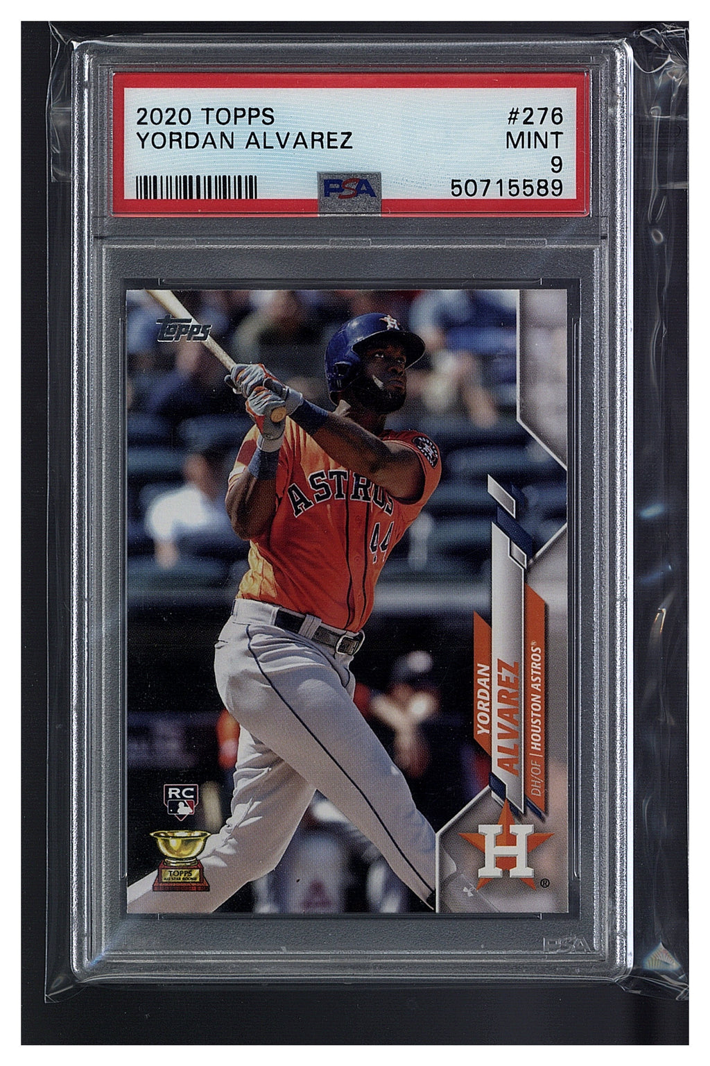 2020 Topps Yordan Alvarez PSA 9