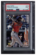 2020 Topps Yordan Alvarez PSA 9