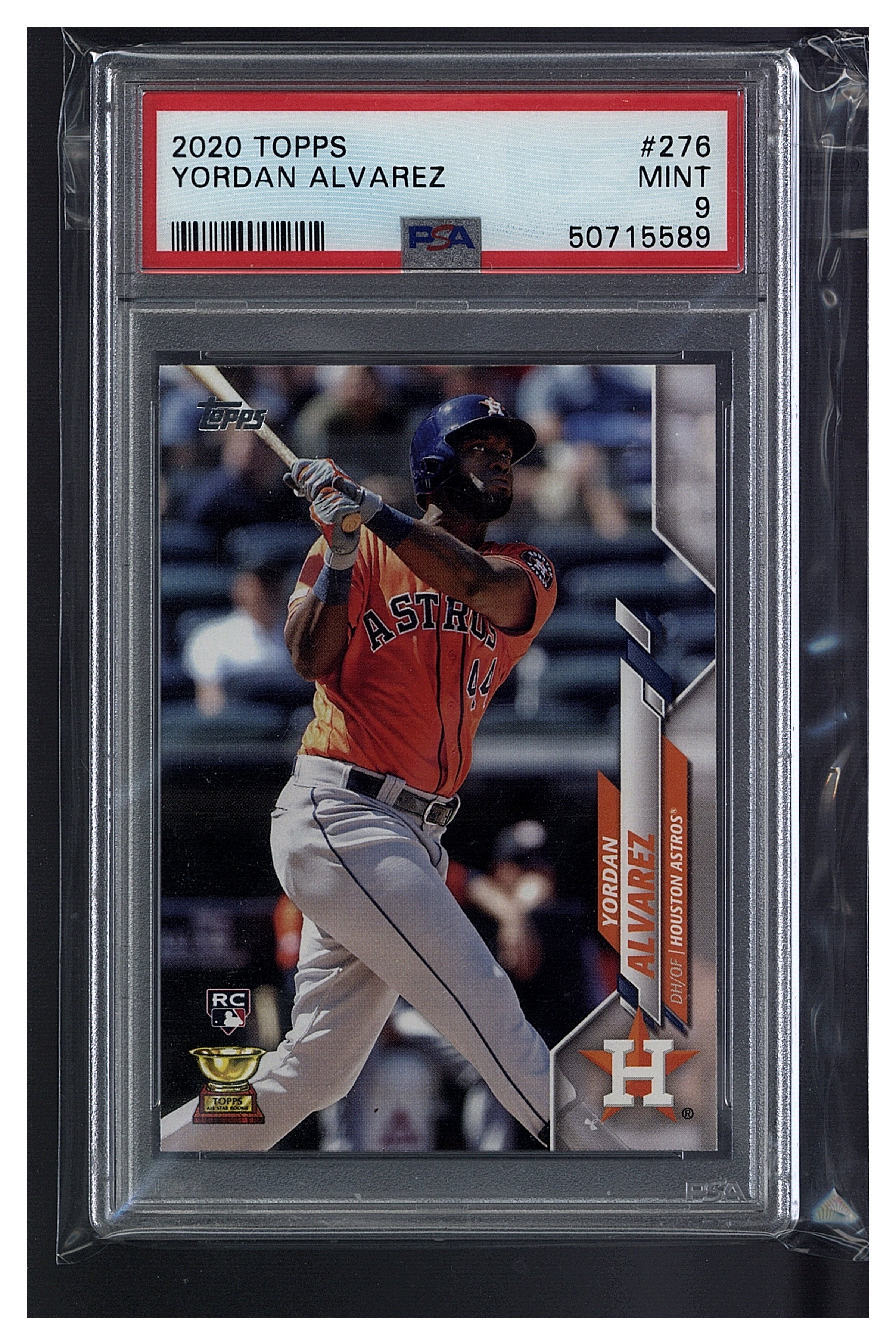 2020 Topps Yordan Alvarez PSA 9