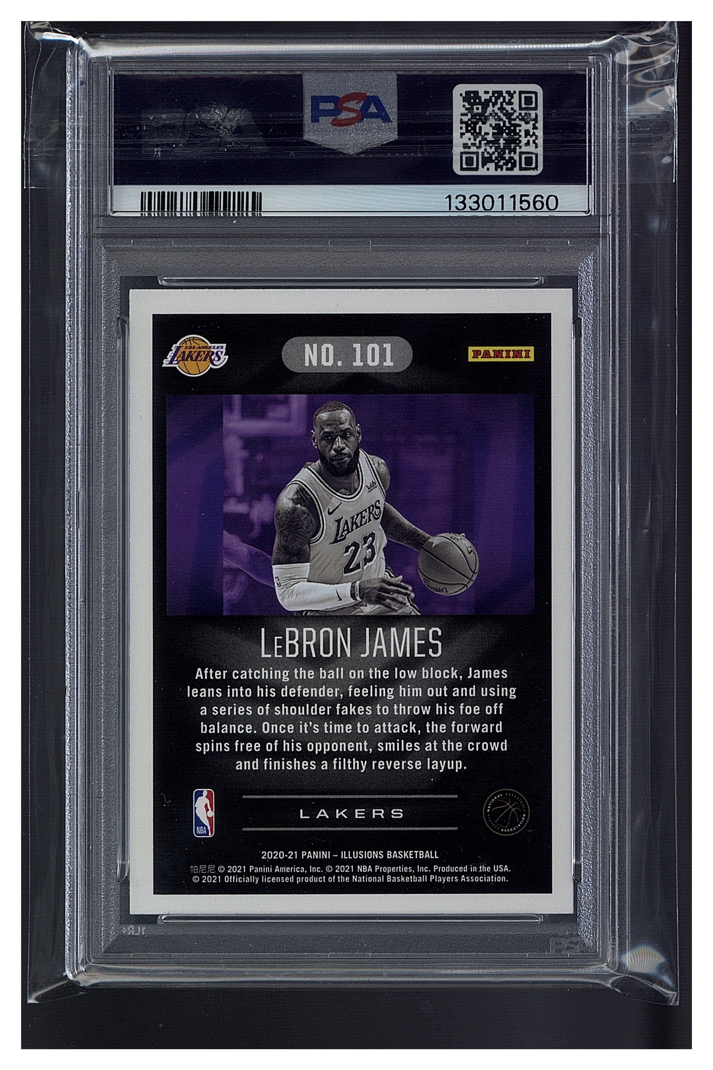 2020 Illusions LeBron James PSA 10