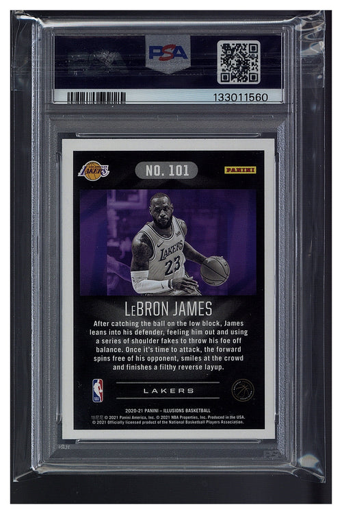 2020 Illusions LeBron James PSA 10
