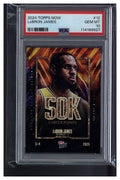 2024 Topps Now LeBron James PSA 10