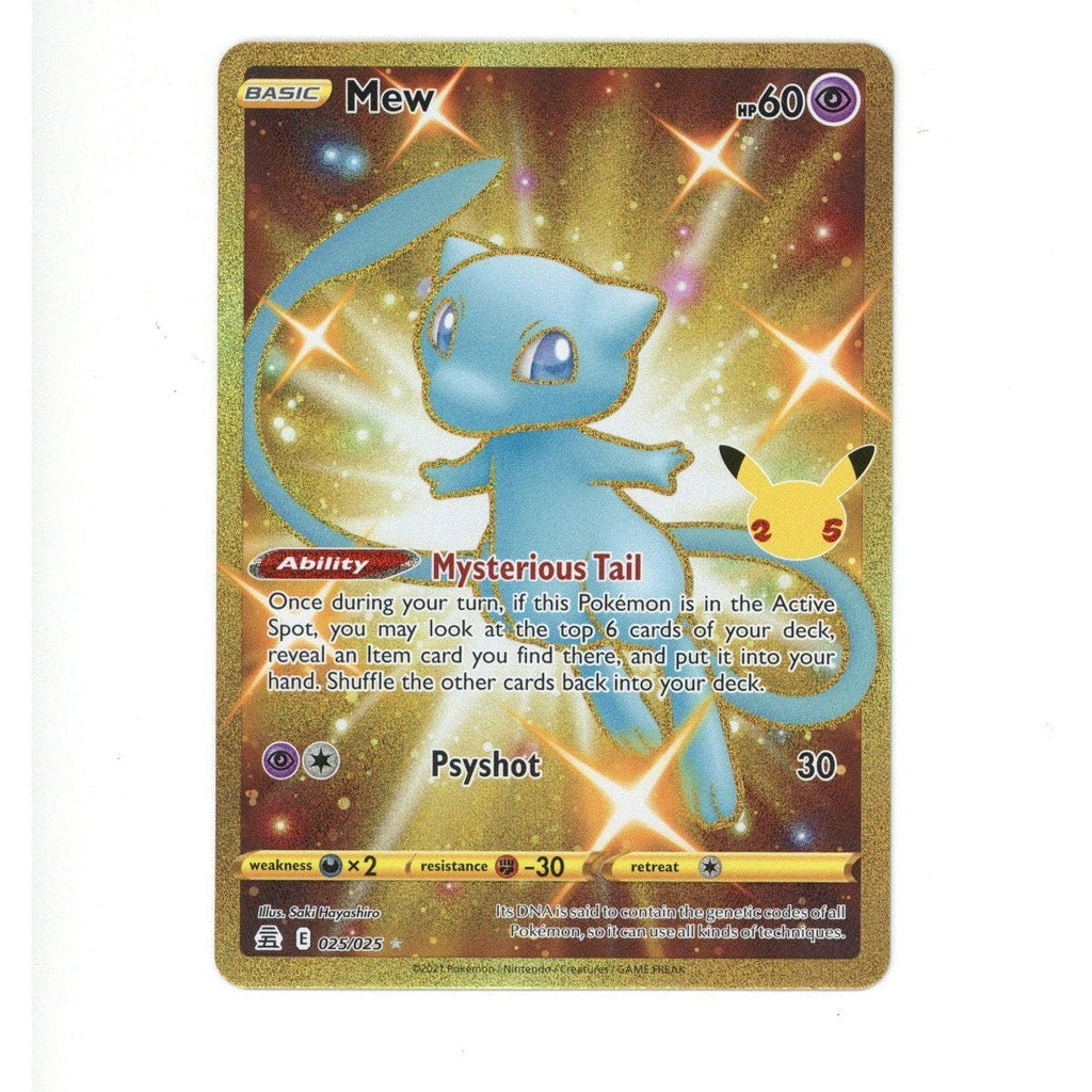 Nerd Blvd - Pokemon Card: Mew 025/025(TCG)