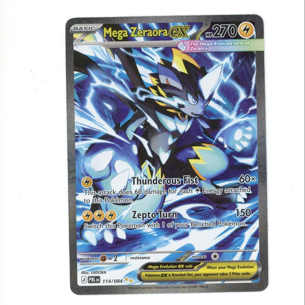 Nerd Blvd - Pokemon Card: Mega Zeraora 114/084 (TCG)