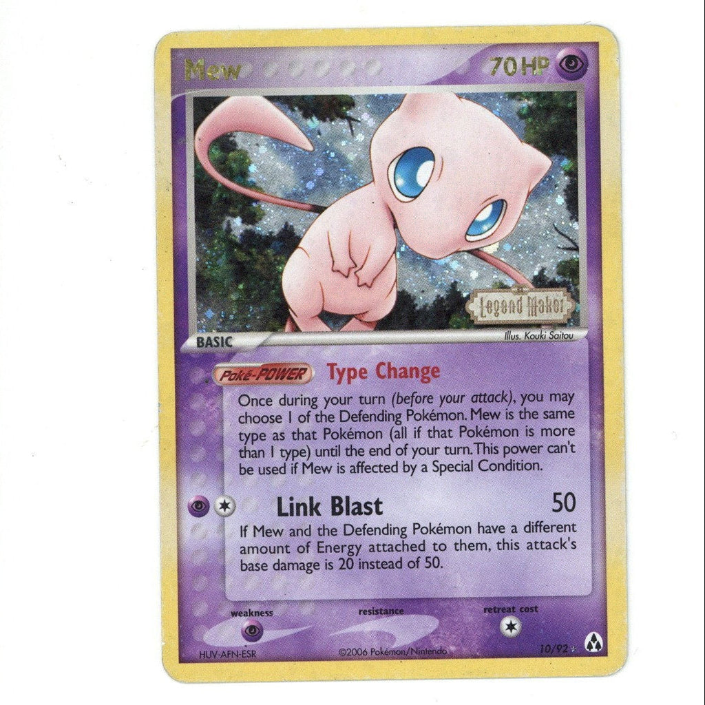 Nerd Blvd - Pokemon Card: Mew 10/92 (TCG)