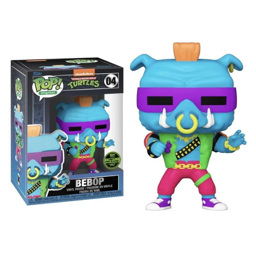Funko Pop Digital: Teenage Mutant Ninja Turtles - Bebop NFT Release 1467 PCs #04