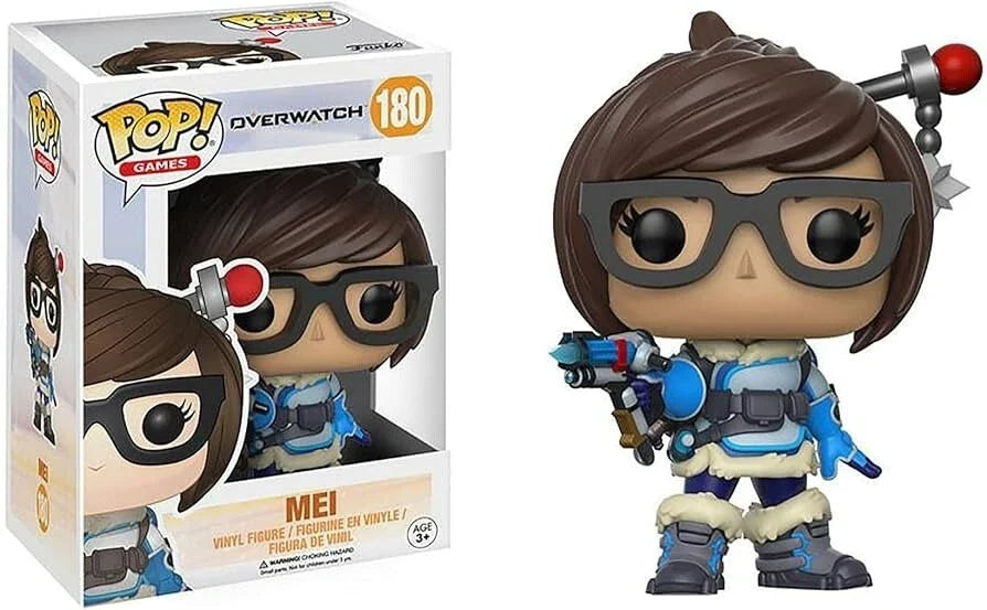 Funko Pop: Games - Overwatch - Mei #180 - Nerd Blvd