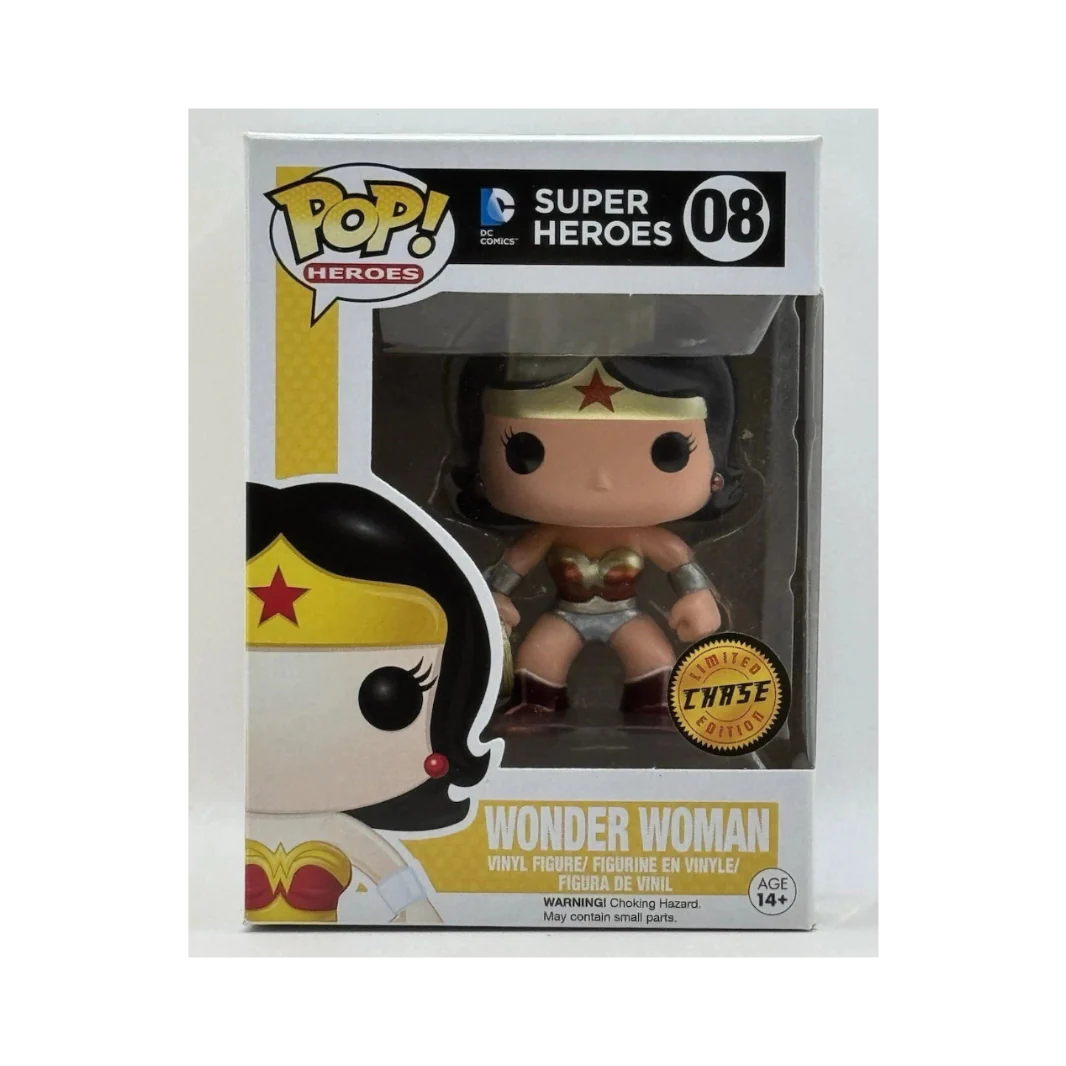 Funko POP: Heroes - DC Super Heroes - Wonder Woman Figure #08 Chase