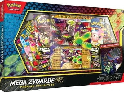 Pokémon TCG: Mega Zygarde ex - Premium Collection Box (8 Packs)