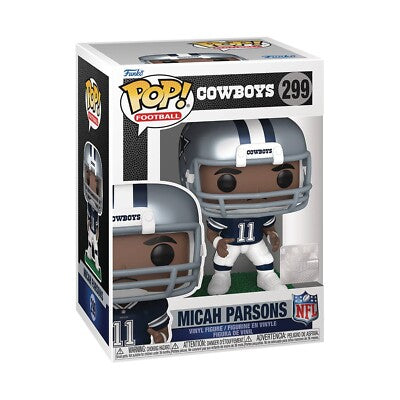Funko Pop: Football - Cowboys - Micah Parsons #299 - Nerd Blvd