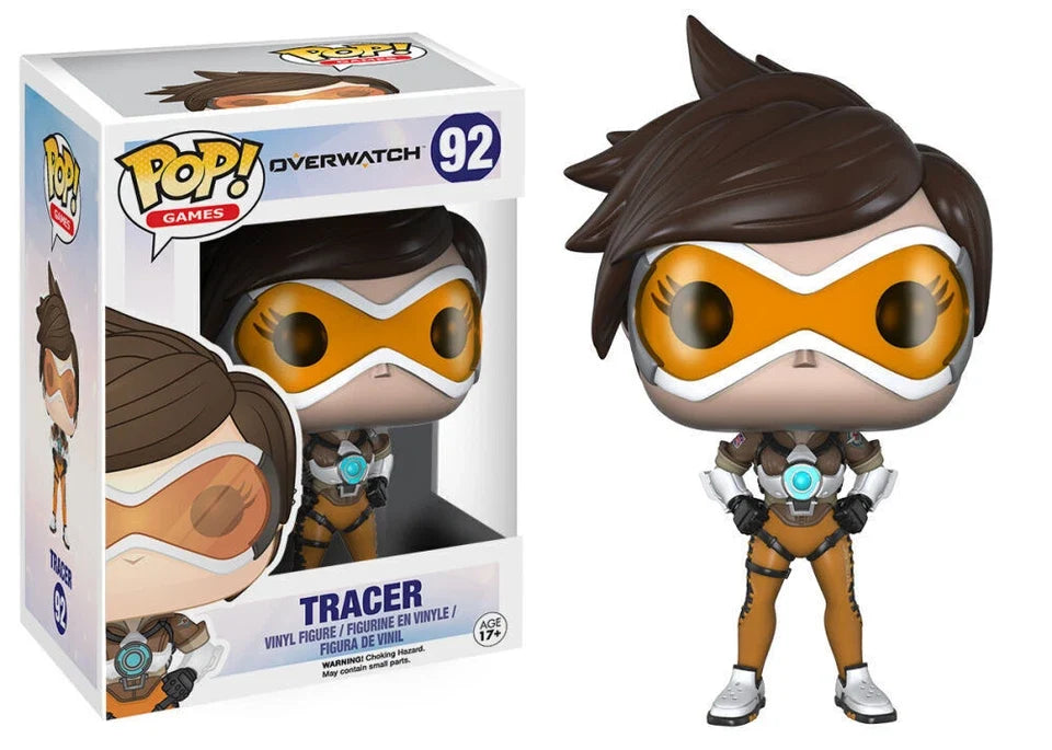 Funko Pop: Games - Overwatch - Tracer #92 - Nerd Blvd