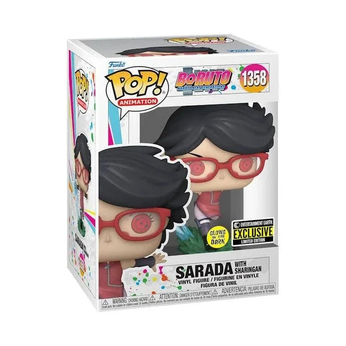 Funko Pop: Boruto - Sarada with Sharingan #1358 Figure